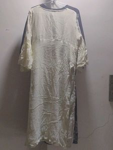 Elegant Cream Kurta Set with Dupatta