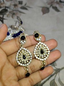 Stunning Blue Crystal Earrings