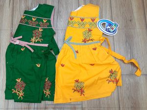 Frock With Thread Work 🧚‍♀️ ( Pack Of 2 )