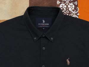 US Polo Assn. Black Casual Shirt
