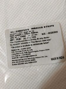 Waxing Strips - New