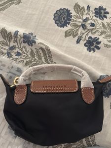Stylish Black Longchamp Hobo Bag
