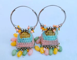 Floral Jhumka Earring For Girls/Women