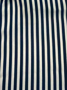 Striped Bell Sleeve Top with Lace-Up Neck