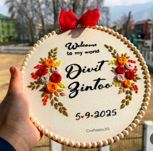 wedding hoop art