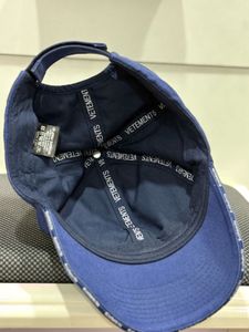 vetements Navy Cap