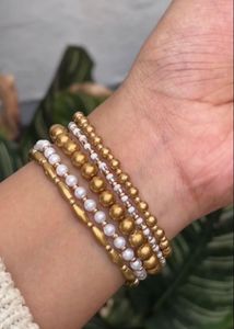 Set of 3 Beaded Bracelets