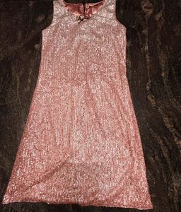 Sparkly Pink Sequin Dress