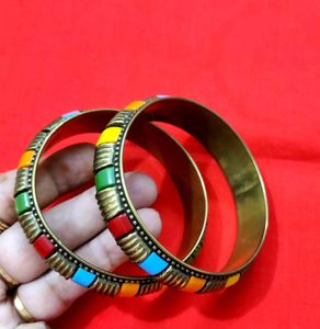 Colorful Retro Bangle Set✨🆕