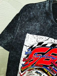 MONTEQUINTO ACID WASH PRINTED OVERSIZE TEE 🔥🔥