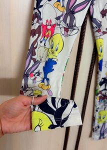 Looney Tunes Print Leggings