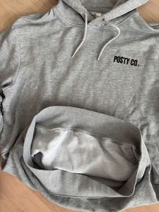 Men's h&amp;m Grey posty co. Hoodie