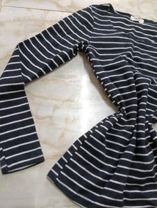 Striped Long Sleeve Top