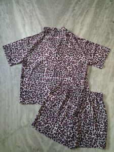 Animal Print Pajama Set