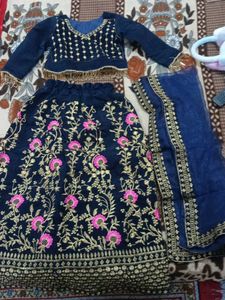 Floral Embroidered Lehenga Choli Set
