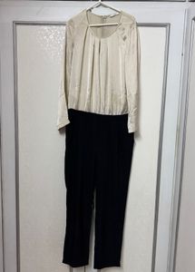 PROMOD Satin Jumpsuit  - Size M/L