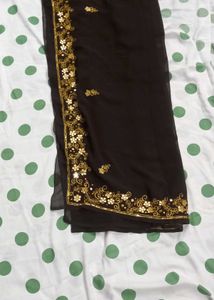 Embroidered Saree