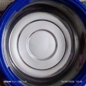 Blue Portable Food Container