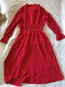 Red Polka Dot Dress