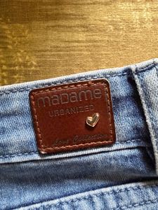 Madame Blue Wash Flare Jeans