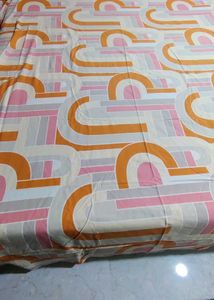 Double Bed Sheets With Two Pillow Cover