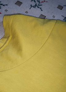 Classic Yellow crop fit T-Shirt