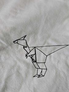 Origami Dinosaur T-Shirt