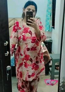 Floral Print cord set
