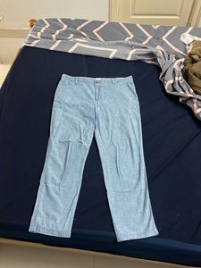 GAP Light Wash Wide Leg Pants