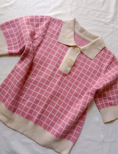 Korean Gingham Top