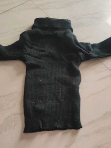Cozy Black Turtleneck Sweater