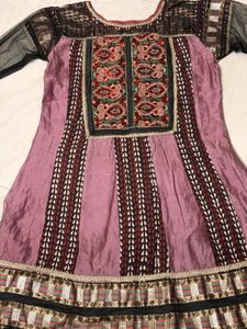 Embroidered Kurta Set with Dupatta