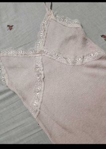 Lace Trim Camisole Top
