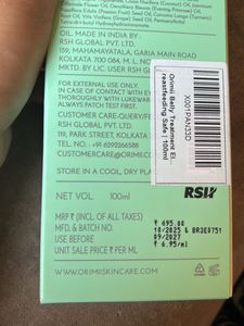 Orimii Nourishing Belly Elixir