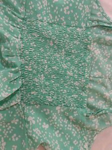 Cute Floral Print Summer Dress