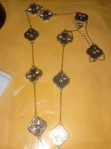 Elegant Clover Charm Necklace