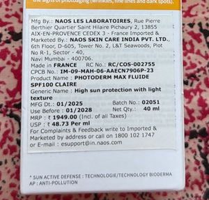 Bioderma Photoderm Fluide MAX SPF 100
