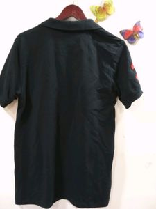 Pure Black Branded Tshirt #studio