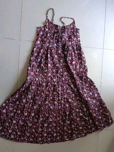 Floral Print Tiered Sundress
