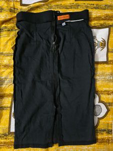 Classic Black Pencil Skirt