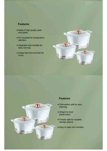 Thermoware Casserole Set Pack Of 3 💝👌