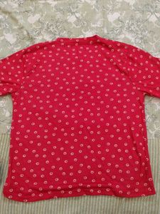 Medium size Red Polka Dot Pajama Set