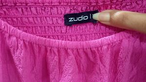 Pink Ruffle Mini midi summer Dress