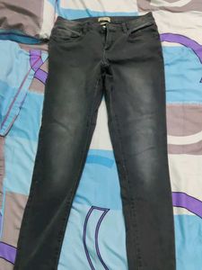 Gray Denim Jeans