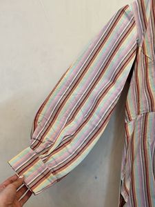 Multicoloured Collared Kurta for Casual Wear