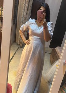 Princess Style Satin Gown👗🌸