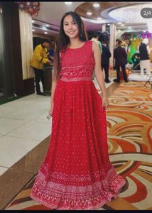 Stunning Pink Embellished Gown