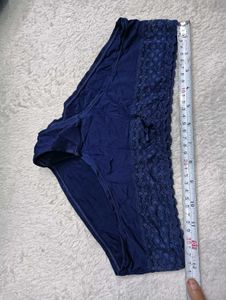 Navy Blue♥️ Lace Trim Briefs