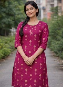 Beautiful purple kurti