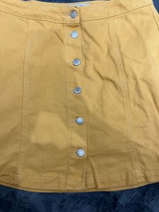 Cute Mustard Skirt